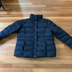 Womens Lands End Puffer Jacket